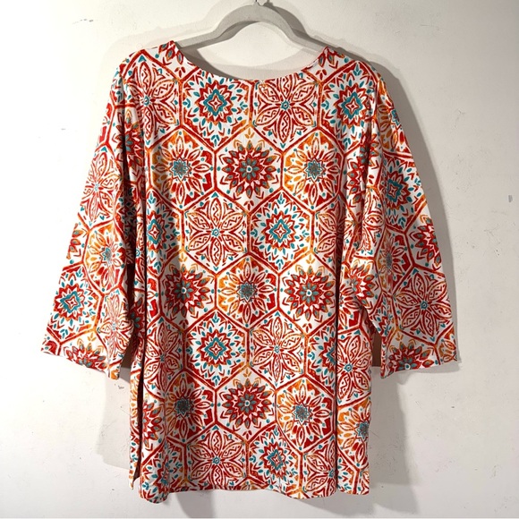 Belle by Kim Gravel TripleLuxe Knit Signature Zip Top Sz 2X NWOT - Picture 5 of 9